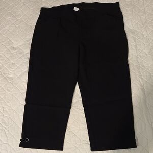 Chico's Black Capris for Women